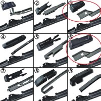 SCHEIBENWISCHER VORNE für MAZDA 3 | TYP BK | BJ 2003-2009