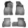 3D Gummi Fussmatten hinten für FIAT Doblo II  | ab BJ 2010> |  passgenau + Rand