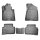 3D Gummi Fussmatten für HYUNDAI Tucson | Typ TL | ab BJ 2015> | passgenau + Rand