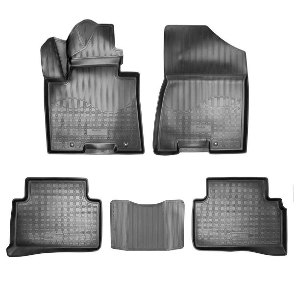 3D Gummi Fussmatten für HYUNDAI Tucson | TL | ab BJ 2015> | passgenau + Rand
