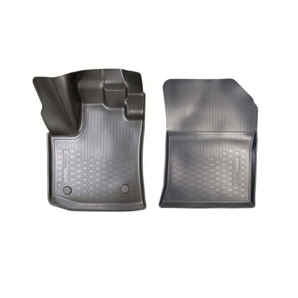 3D Gummi Fussmatten vorne für DACIA Dokker | BJ ab 2012> | passgenau mit Rand