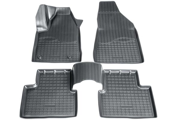 Premium 3D Gummi Fußmatten für Alfa Romeo Giulietta | Typ 940 | BJ 2010-2020