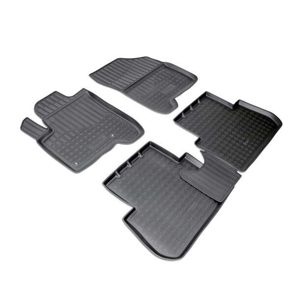 3D Gummi Fußmatten für CITROEN C3 Picasso | Typ SH | BJ 2009-2017 | passgenau