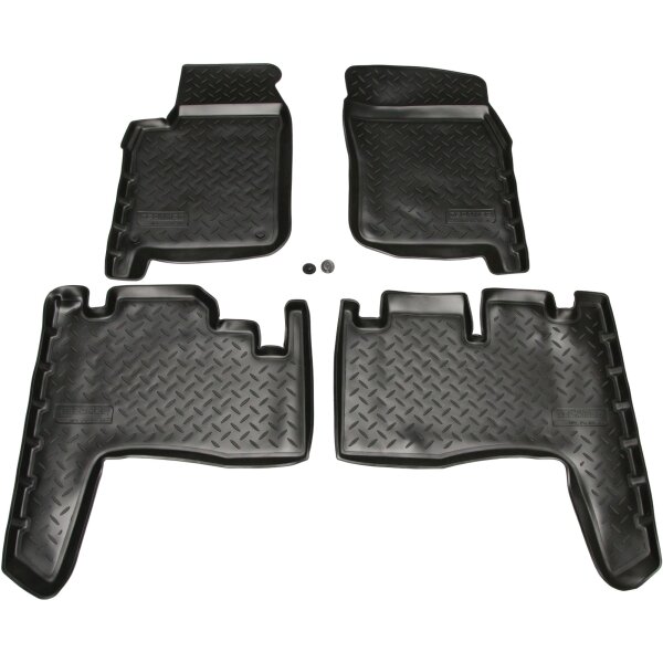 3D Gummi Fußmatten für Toyota Land Cruiser | Typ J7 | BJ 1985-1994 | mit Rand