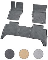 3D Gummi Fussmatte für Range Rover Sport II | Typ...