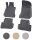 3D Gummi Fussmatten für MERCEDES C-Klasse | W204 | S204 | 2007-2014 | passgenau