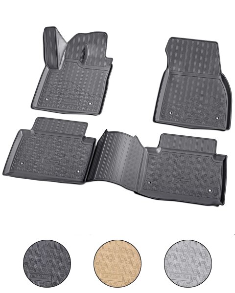 3D Gummi Fussmatten für RANGE ROVER Evoque | L551 | ab 2019 | passgenau mit Rand