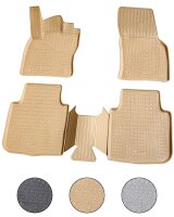 3D Gummi Fussmatten für SKODA Kodiaq  | ab BJ...