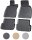Gummi Fussmatten für AUDI A6 4F C6 Limo Allroad Avant 2004-2011 passgenau + Rand