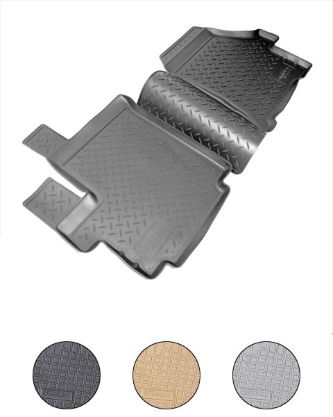 3D Gummi Fussmatten für Opel Movano C Cargo | BJ ab 2021>