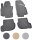 3D Gummi Fussmatten für VW Golf Plus | BJ 2004-2014 | mit Rand