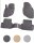3D Gummi Fussmatten für VOLVO V70 / XC70 | BJ 2000 - 2007 | passgenau mit Rand