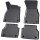 Gummi Fussmatten für AUDI A6 C8 Limo | Avant | BJ ab 2018> | passgenau + Rand