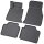 Gummi Fussmatten für BMW 3er F30 F31 F34 F35 | BJ 2011-2019 | passgenau mit Rand