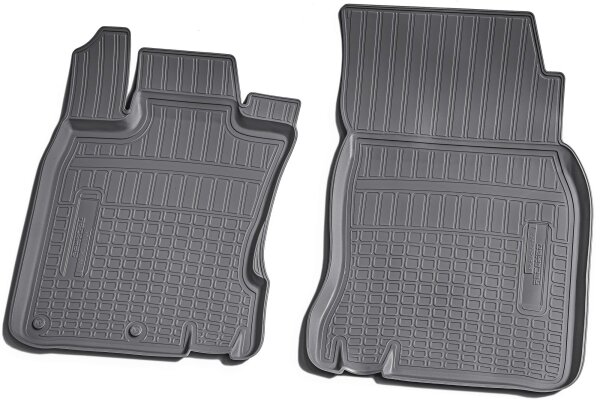 3D Gummi Fussmatten vorne für NISSAN Qashqai J11 | ab 2014> | passgenau + Rand