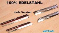 Edelstahl Kühlergrill Leisten chrom für MERCEDES SPRINTER W906 | BJ 2006-2013