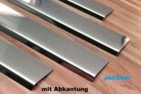 Edelstahl Einstiegsleisten V2A Matt für Opel Zafira...