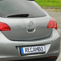 Chrom Kofferraumöffner Rahmen für Opel Astra J | BJ 2010-2018 | Edelstahl Griff