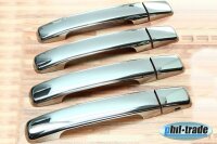 Chrom Türgriffe Blenden Edelstahl 4 Türen...