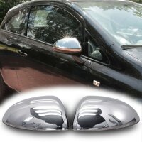 Edelstahl Chrom Spiegelkappen für OPEL CORSA D |...