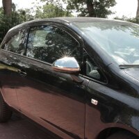 Edelstahl Chrom Spiegelkappen für OPEL CORSA D |...