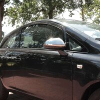 Edelstahl Chrom Spiegelkappen für OPEL CORSA D | CORSA E | Bj 2006-2019