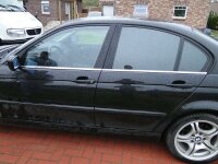 Edelstahl Fensterleisten Chrom für BMW 3ER | Typ E46...