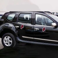 Edelstahl Fensterleisten Chrom für DACIA DUSTER I |...