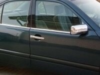 Edelstahl Fensterleisten Chrom für MERCEDES E-KLASSE...
