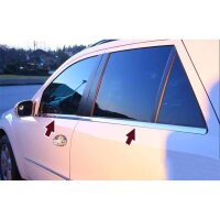 Edelstahl Fensterleisten Chrom für MERCEDES M KLASSE...