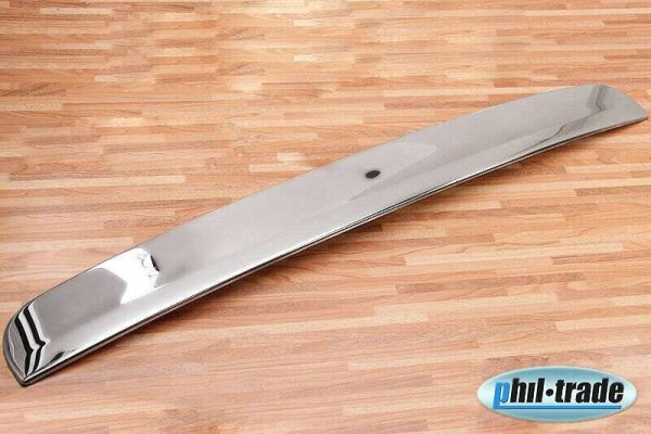 EDELSTAHL I-KEY KOFFERRAUMLEISTE über KENNZ. für NISSAN QASHQAI J10 | 2006-2013