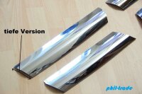 Edelstahl Kühlergrill Leisten für MERCEDES VITO W639 FACELIFT / MOPF | 2010-2014