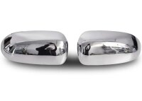 Edelstahl Spiegelkappen Chrom für OPEL CORSA C | Bj...