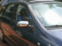Edelstahl Spiegelkappen Chrom für OPEL CORSA C | Bj 2000-2006