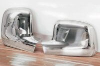 EDELSTAHL SPIEGELKAPPEN CHROM für VW T5 2003-2009 |...