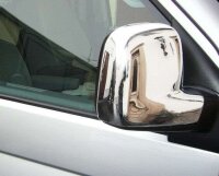 EDELSTAHL SPIEGELKAPPEN CHROM für VW T5 2003-2009 |...