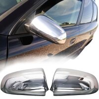 EDELSTAHL SPIEGELKAPPEN für AUDI A3 8P, A4 B6 B7, A6...