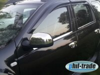 Edelstahl Spiegelkappen für DACIA DUSTER | nur BJ 2010-2011