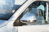 EDELSTAHL SPIEGELKAPPEN VOLLSCHALEN für VW T5 ab...