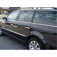 Edelstahl Türleisten für VW Passat B5 | 1997-2005 | Set 4 Türen | Chrom poliert