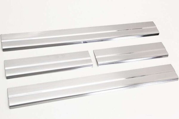 EINSTIEGSLEISTEN für FORD FOCUS III | C-Max II | 10-18| EDELSTAHL MATT GEBÜRSTET