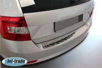 Ladekantenschutz Edelstahl chrom für SEAT ALTEA XL | SKODARAPID SPACEBACK