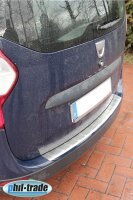 Ladekantenschutz Edelstahl matt für Dacia LODGY | ab 2012- | mit Abkantung