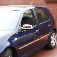 1Set Edelstahl Spiegel Kappen Chrom für Seat Toledo Arosa Ibiza Leon Audi A3 8L