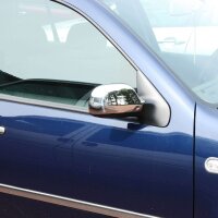 1Set Edelstahl Spiegel Kappen Chrom für Seat Toledo Arosa Ibiza Leon Audi A3 8L