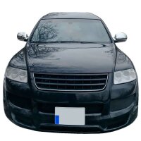 1Set Edelstahl Spiegel Kappen V2A für VW Touareg 7L  2002 - 102006 vorfacelift