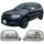 1Set Edelstahl Spiegel Kappen V2A für VW Touareg 7L  2002 - 102006 vorfacelift