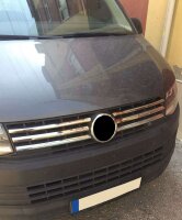 Edelstahl chrom Kühler Grill Leisten Streben 4tlg...