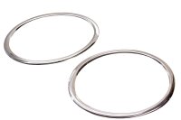 Chrom Scheinwerfer Ringe Rahmen Umrandung Blenden aus...