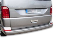 Chrom Tür Griff Heckklappe Kofferraum Öffner Blende V2A für VW T6 Transporter